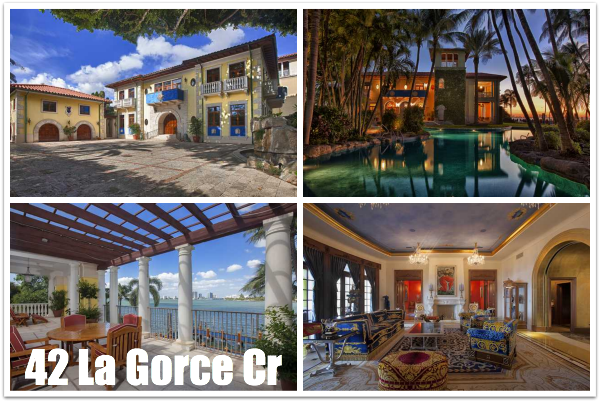 42 La Gorce Cr - Miami Beach Luxury Homes