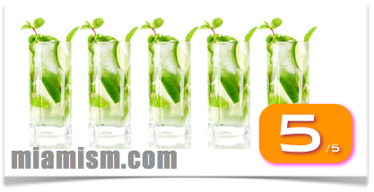 Miamism Mojito Scale - 5 out of 5