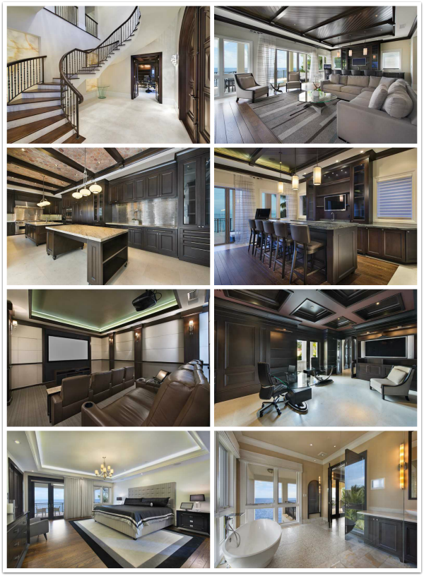 LeBron James Miami home interiors