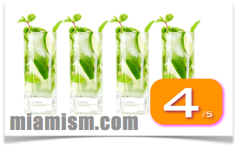 Miamism Mojito Scale - 4 out of 5