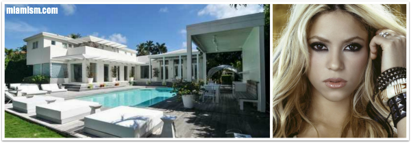 Shakira Miami Beach Home For Sale