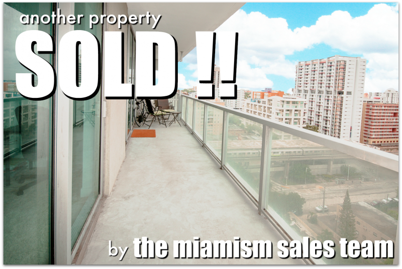 Axis Brickell Condo sold by Miamism Sales Team