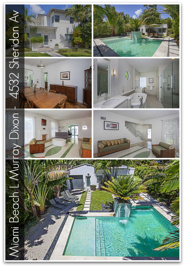 Miami Beach Historic Home for sale - 4532 Sheridan Av - L murray dixon