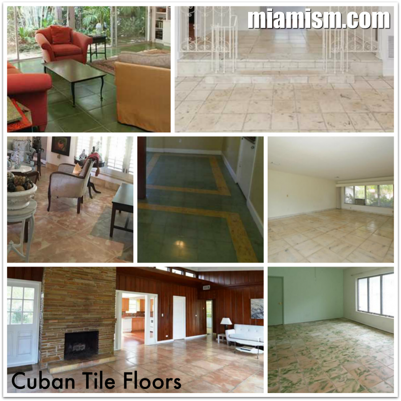 cuban tile floors via miamism