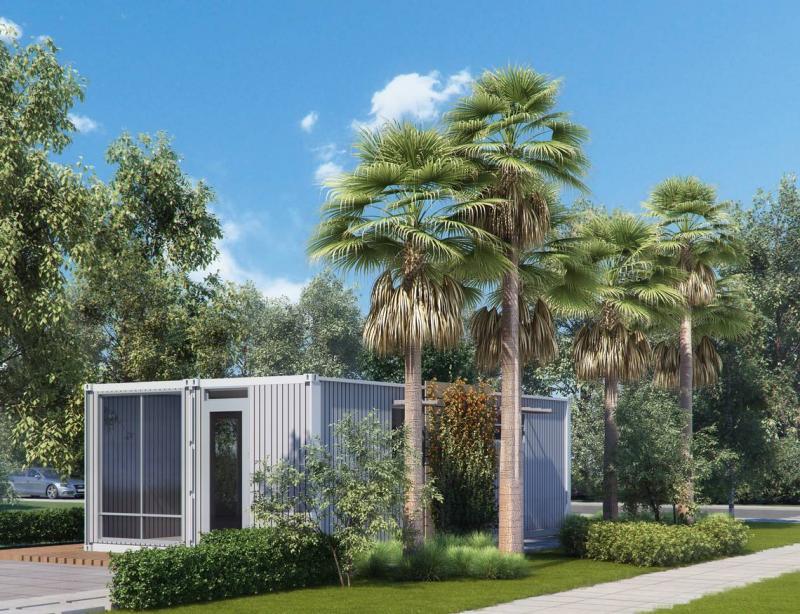 Shipping Container Prototype - Concept Rendering - Miami