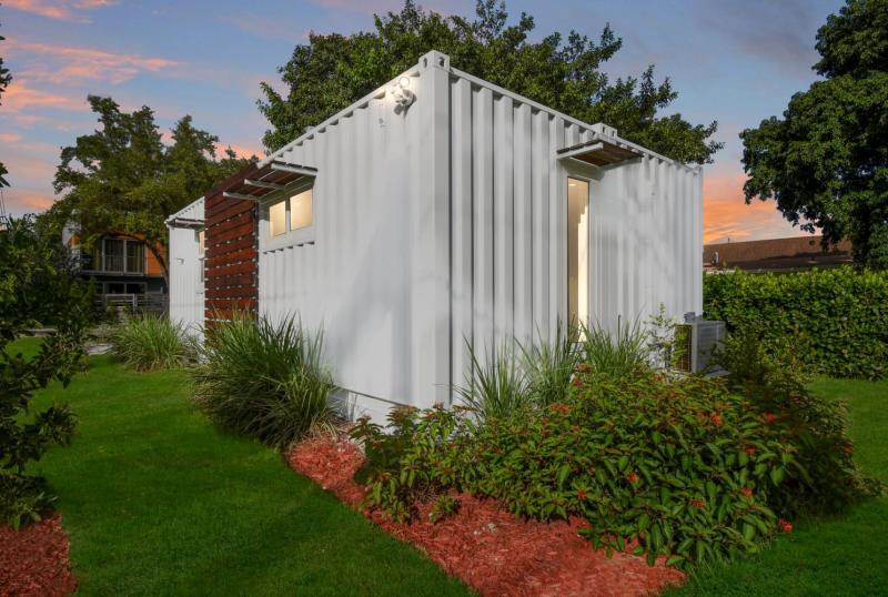 Shipping Container Home ready for Sale - Miami REALTORS Affordable housing prototype