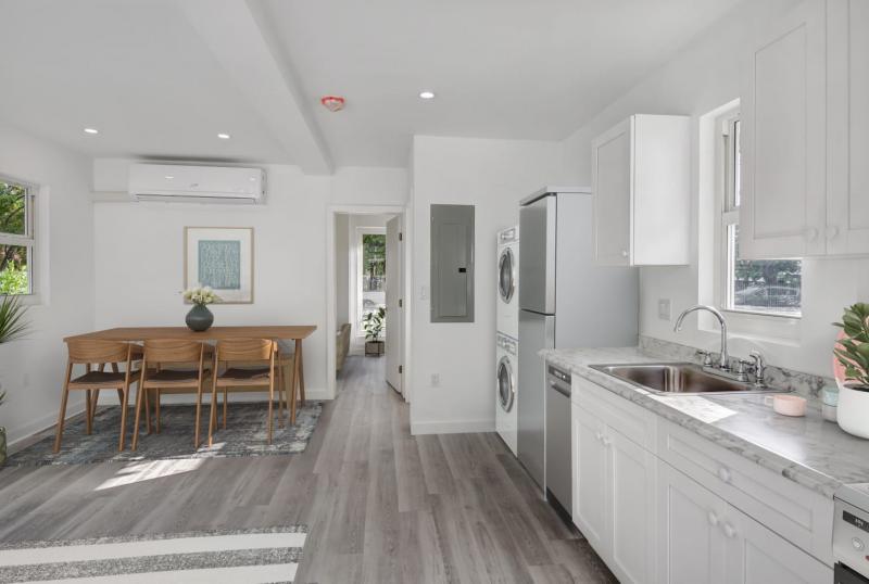Shipping Container Home Interior - Miami REALTORS Affordable housing prototype