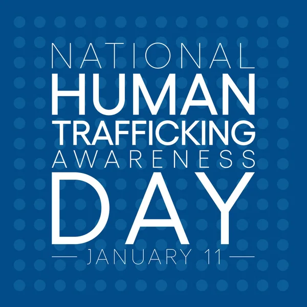 national human trafficking and awareness day