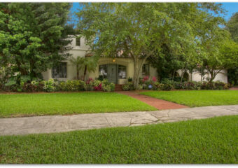 Mediterranean Revival Gem perfect example of Miami Shores Real Estate