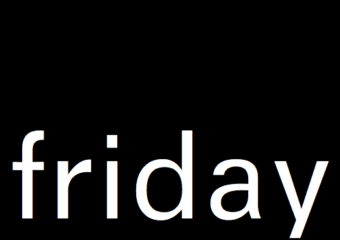 Miamism Fridays – Black Friday