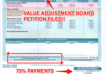 Misleading Dade County Property Tax Bills