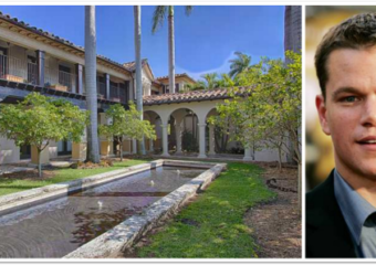 Matt Damon’s Miami Beach home REDUCED!