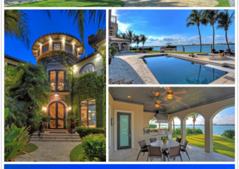 Wide Bay Modern Mediterranean Estate in Bay Harbor for Sale