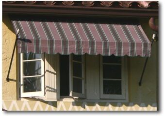 Use of awnings for your historic house