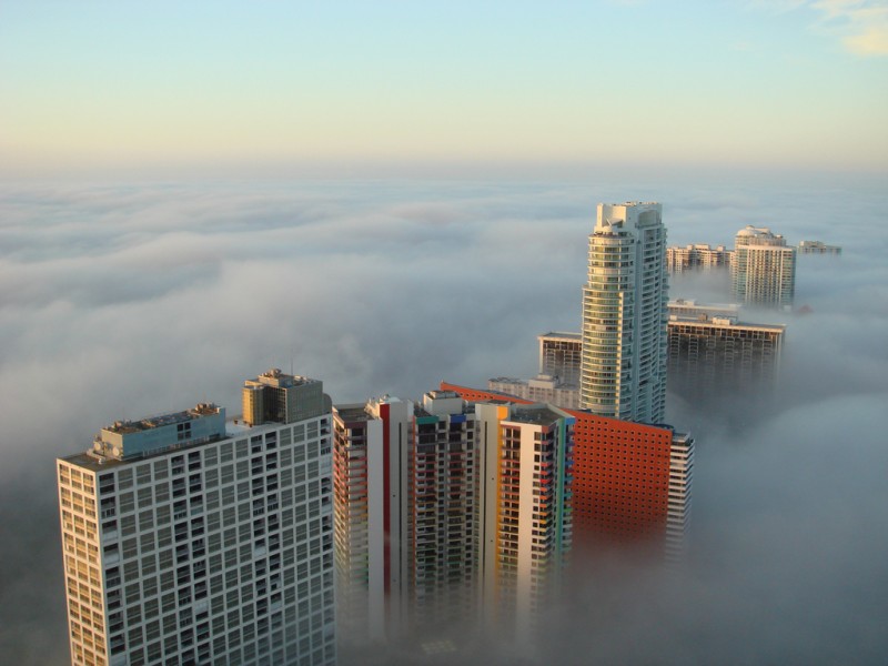 Miamism Fridays – Fog over Miami