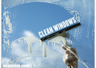 Home Tips from Miamism – clean windows