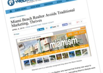 Miamism.com featured by Web Marketing Today