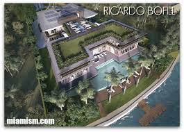 Ricardo Bofill Renderings for 44 Star Island Dr, Miami Beach