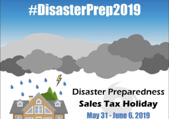 2019 Disaster Preparedness Sales Tax Holiday