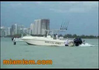 Miami Beach Boating is never dull