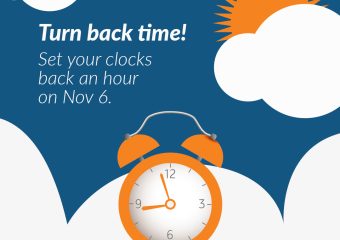 Daylight Savings Time Reminder – Fall Back 2022