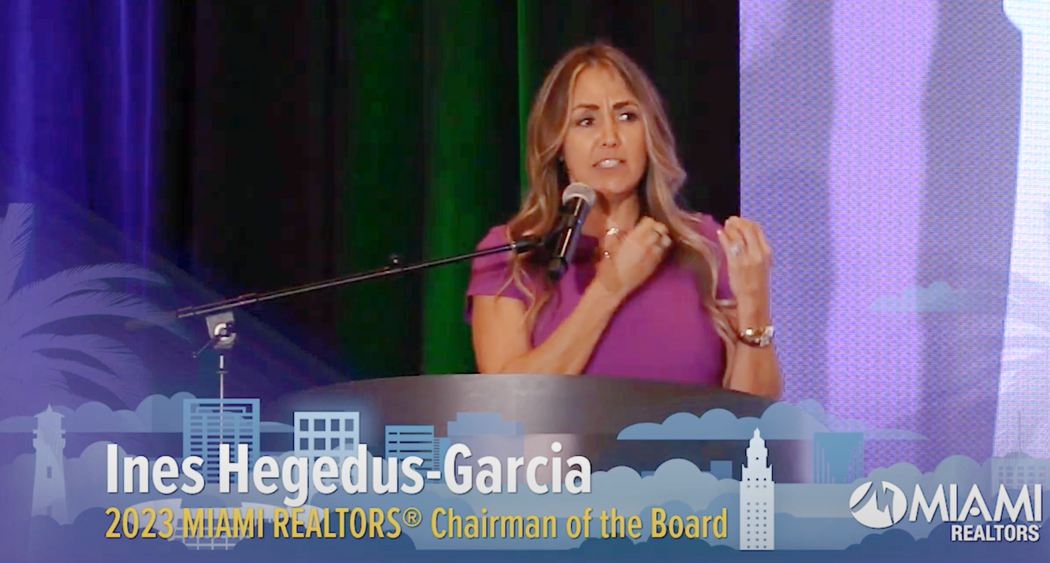 Ines Hegedus-Garcia 2023 Installation Speech - Miami REALTORS