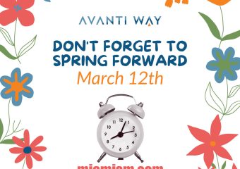 Daylight Savings Time Reminder – Spring Forward 2023