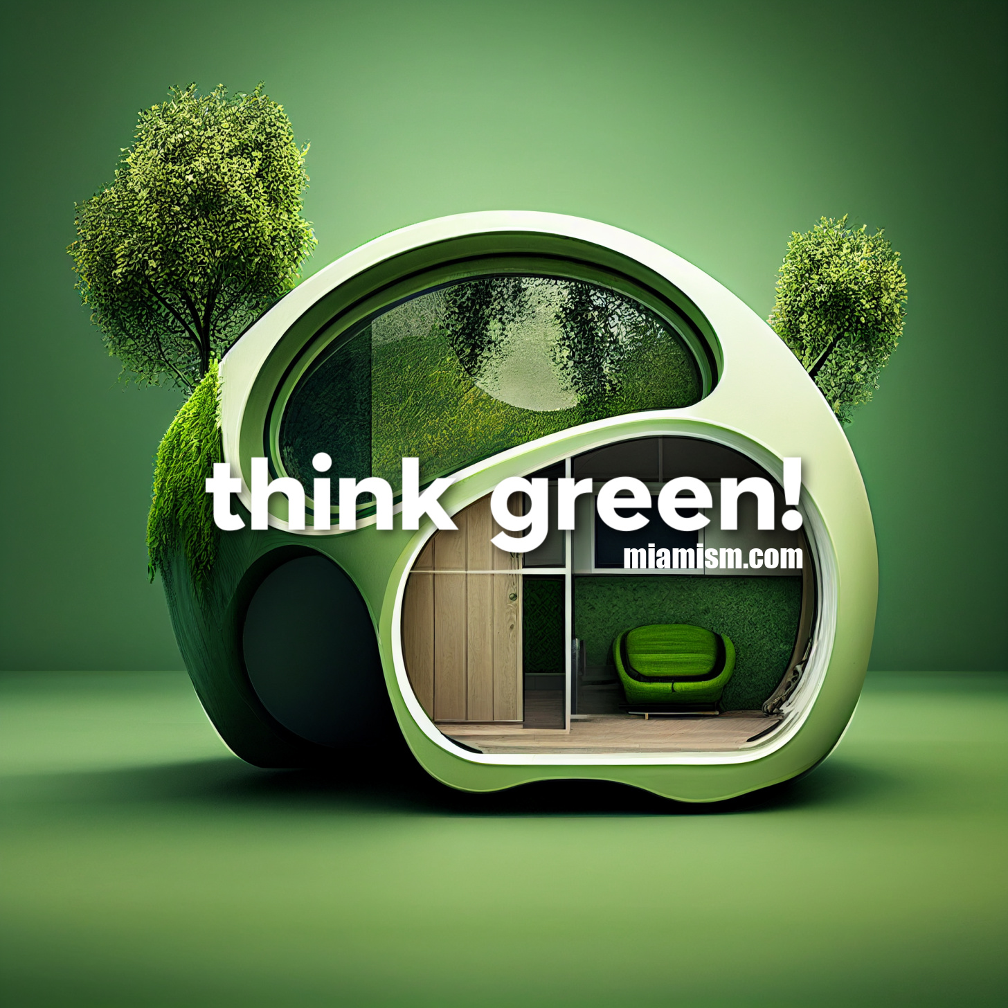 miamism image that shows green-conscious home design