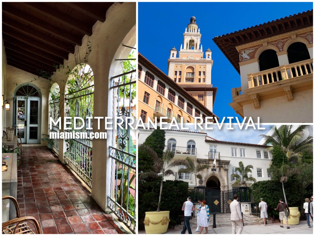 Mediterranean Revival Architecture via miamism