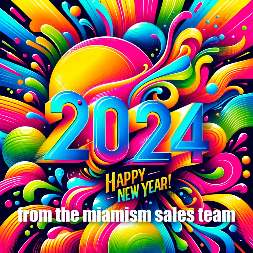 Happy New Year 2024 from Miamism