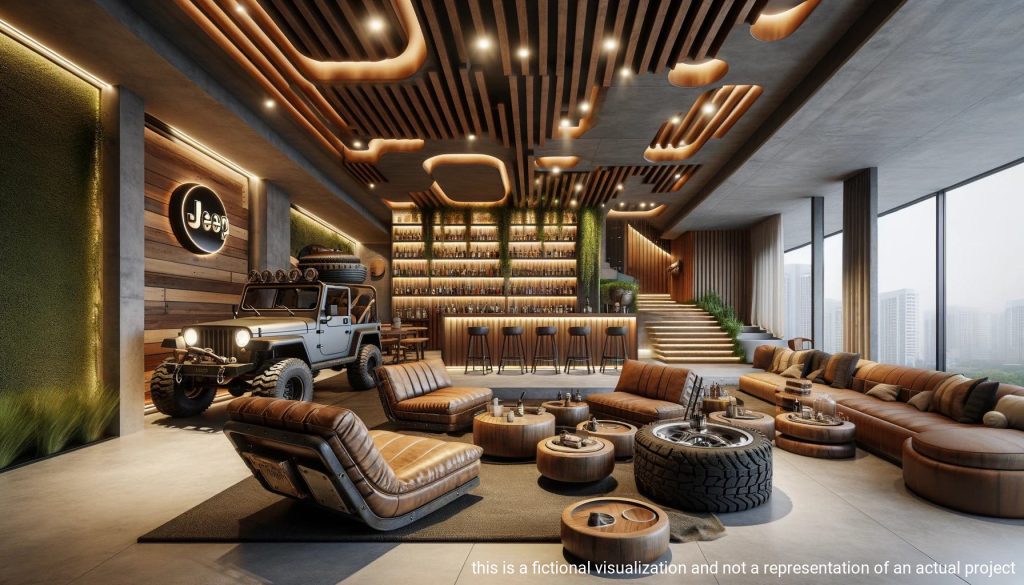 Fictional Jeep Residences Common Areas