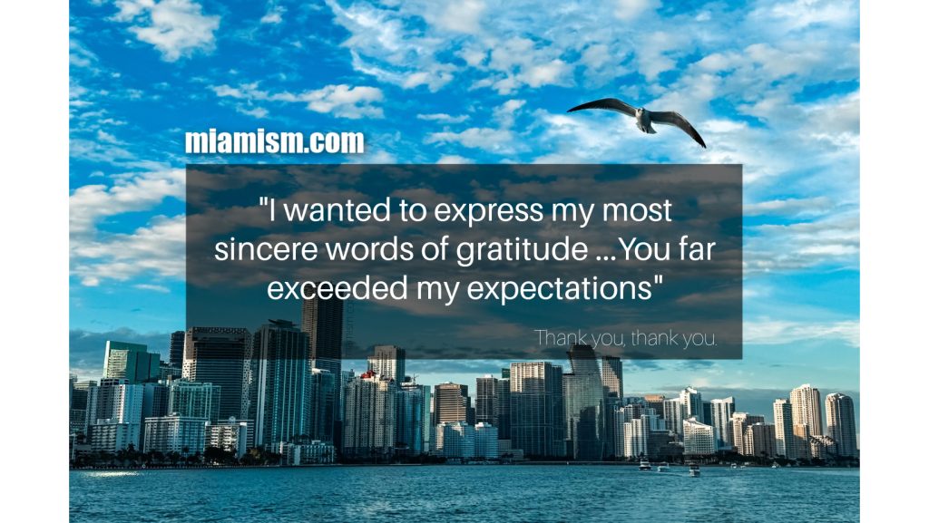 Miamism Sales Team: Excellent Professionals and Even Better Human Beings