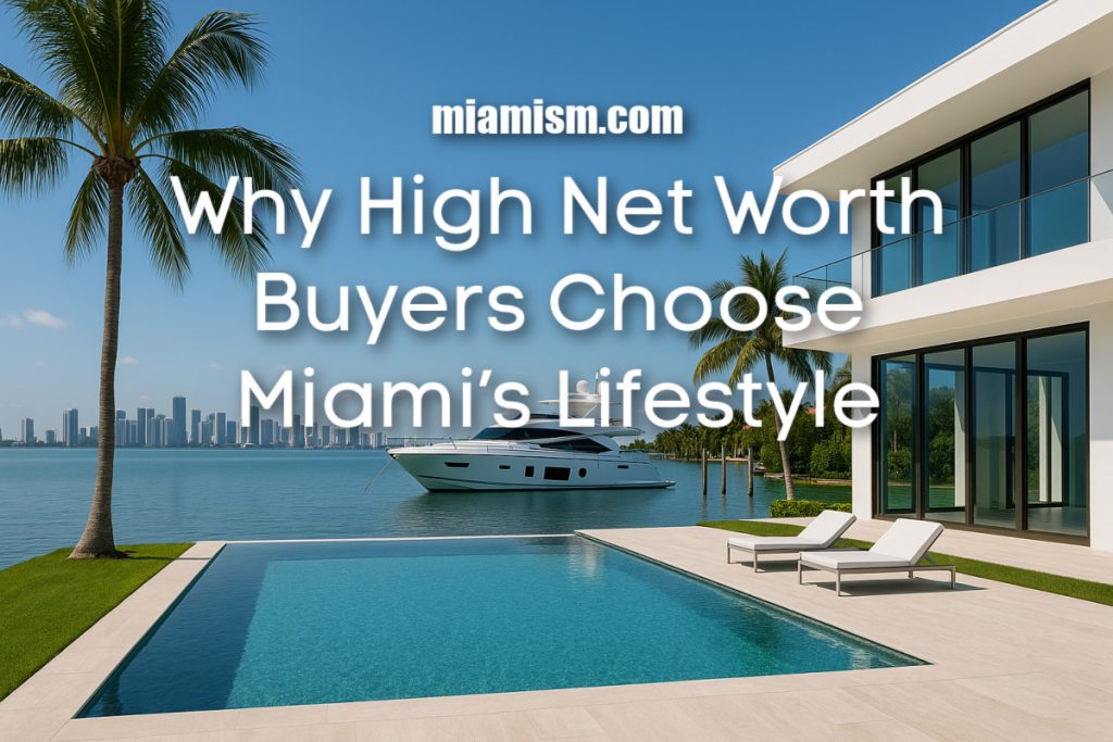 Why High Net Worth Buyers Choose Miami’s Lifestyle Over Anywhere Else