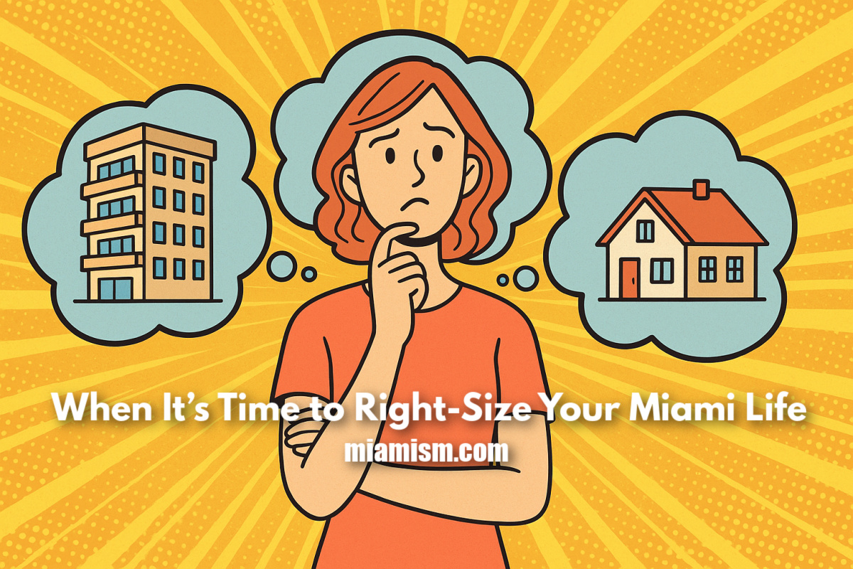 When It’s Time to Right-Size Your Miami Life via miamism