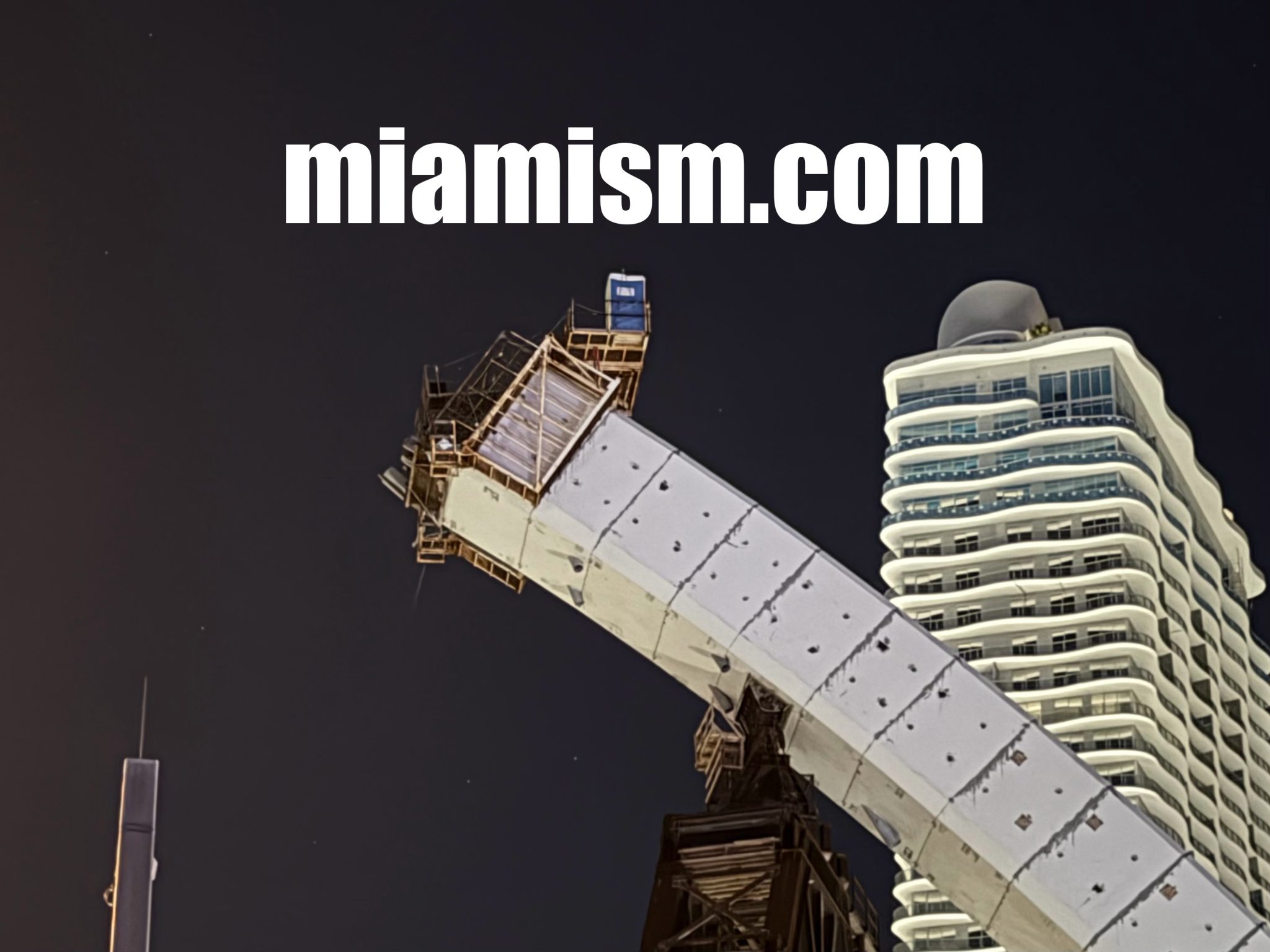 A Porta-Potty with a View: Miami Signature Bridge and Miami Real Estate