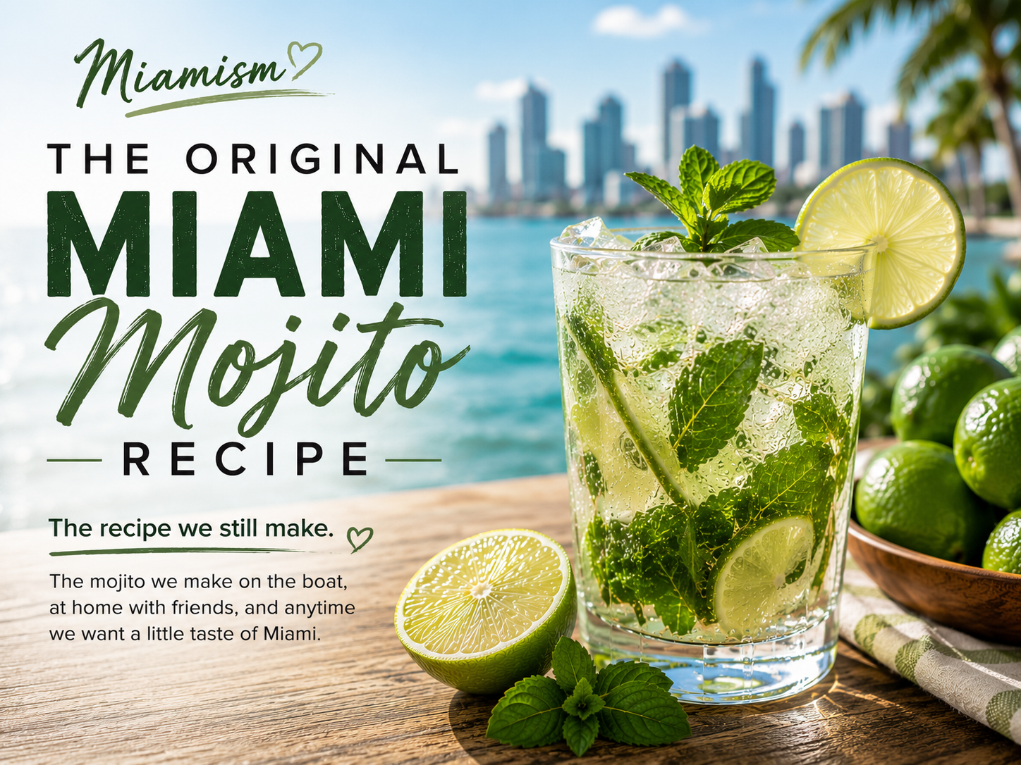 The Original Miamism Mojito Recipe (And Why People Still Ask for It)