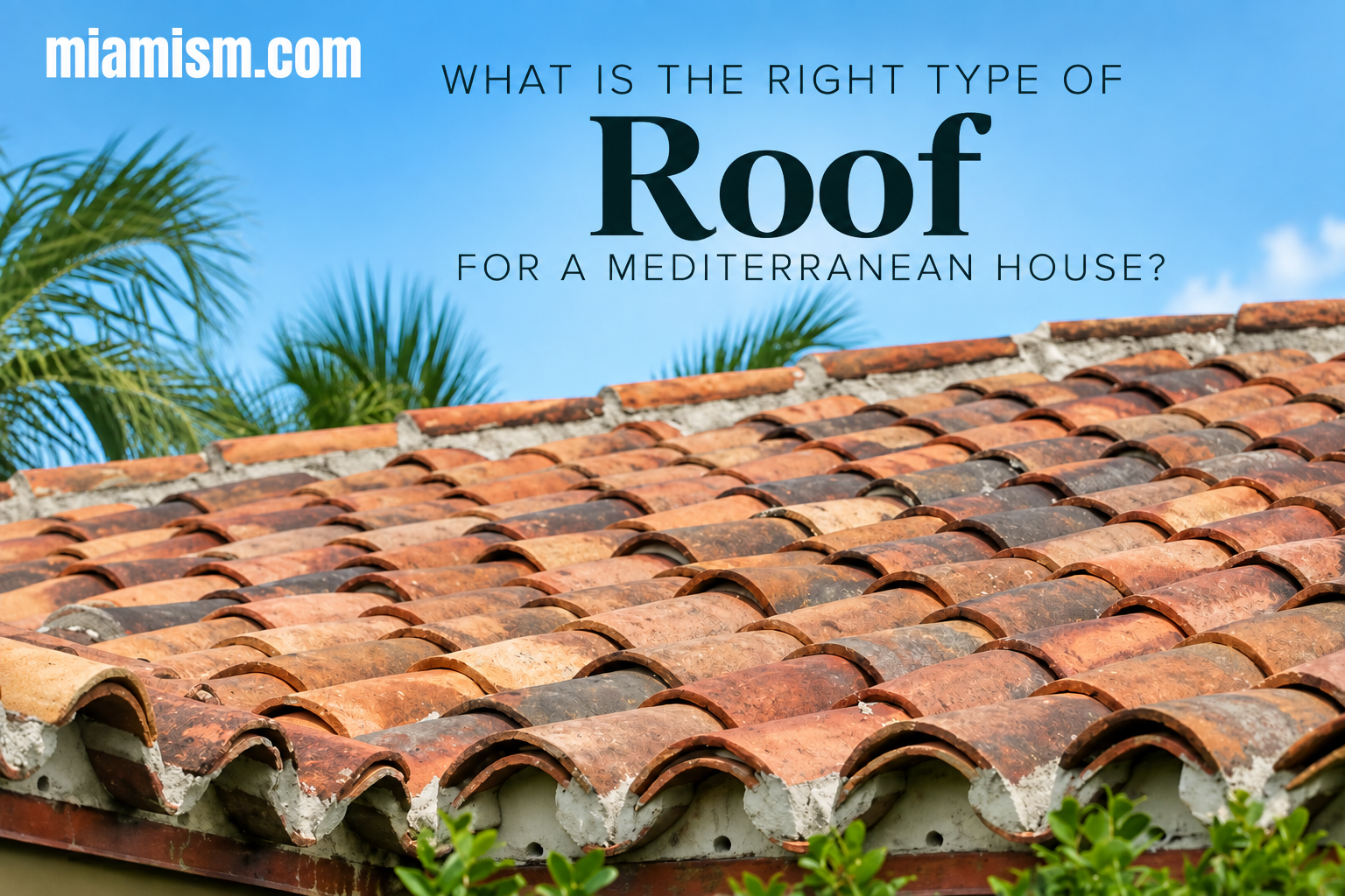 What Is the Right Type of Roof for a Mediterranean Revival Home?